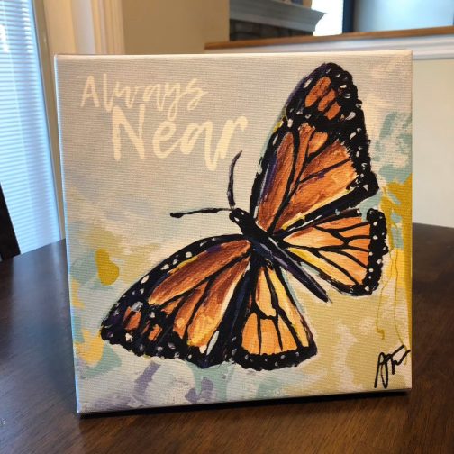 Always Near canvas print