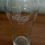 Vintage 1976 Enjoy Coca Cola Written In 5 Different Languages Glass - Image 3