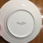 Oscar De La Renta Black Travertine Dinner Plate - Image 2