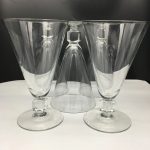 Set of 5 Cambridge Square (Cube Stem) Iced Tea Glasses - Image 2