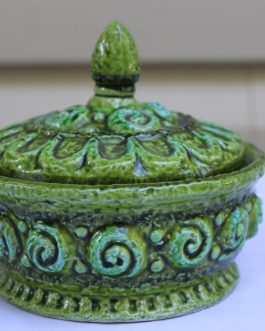 National Potteries candy dish