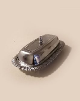 Irvinware metal butter dish