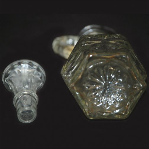 Anchor Hocking Vinegar Cruet Star of David - Image 4