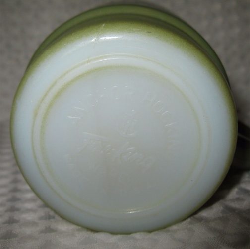Fire King Avocado Green Stackable Coffee Mug - Image 3
