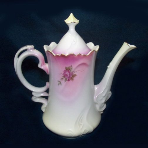 Lefton Heavenly Rose Coffee Pot - Image 3