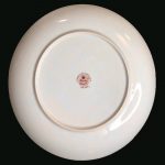 Royalton China Co Translucent Porcelain Bread & Butter Plate White Gold Trim - Image 2