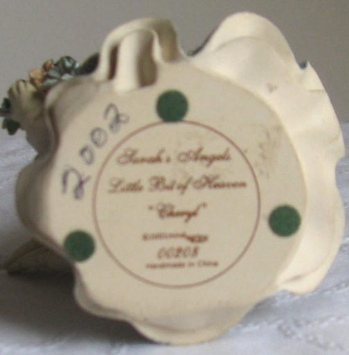 Sarah's Angels Figurine "Cheryl" #00208 Little Bit of Heaven - Image 5