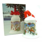 Weihnachts-Glocke 1987 Porcelain Christmas Bell - Image 3