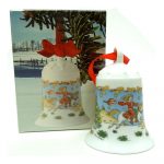 Weihnachts-Glocke 1988 Porcelain Christmas Bell - Image 2