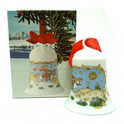 Weihnachts-Glocke 1988 Porcelain Christmas Bell - Image 3