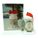 Weihnachts-Glocke 1988 Porcelain Christmas Bell - Image 4