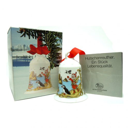 Weihnachts-Glocke 1989 Porcelain Christmas Bell - Image 3