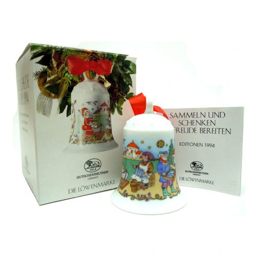 Weihnachts-Glocke 1994 Porcelain Christmas Bell - Image 2
