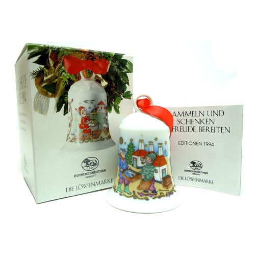 Weihnachts-Glocke 1994 Porcelain Christmas Bell - Image 3
