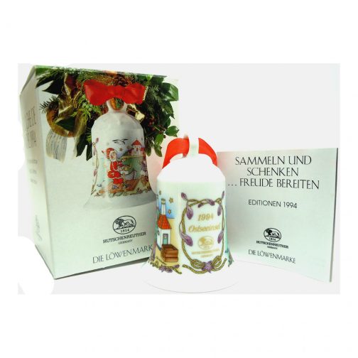 Weihnachts-Glocke 1994 Porcelain Christmas Bell - Image 4
