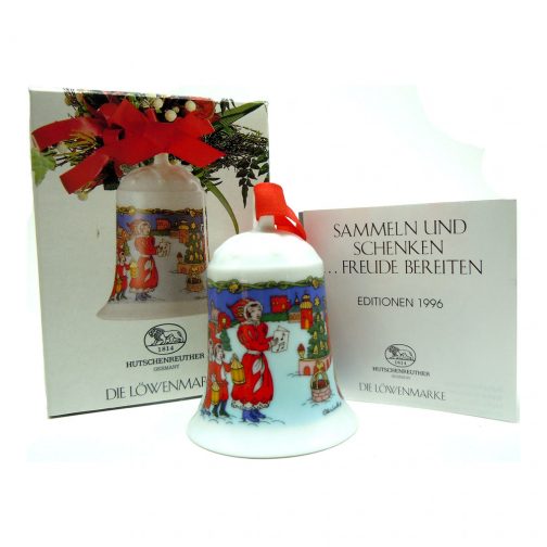 Weihnachts-Glocke 1996 Porcelain Christmas Bell - Image 2