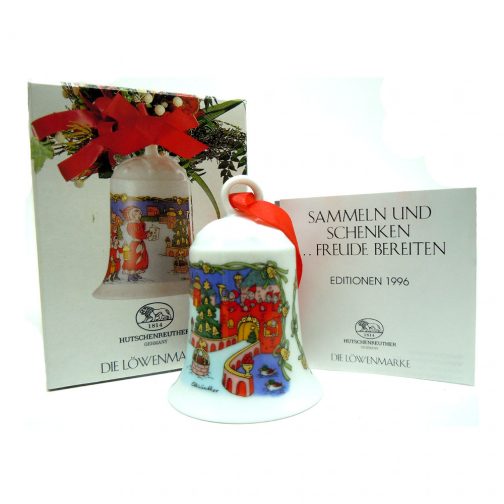 Weihnachts-Glocke 1996 Porcelain Christmas Bell - Image 3