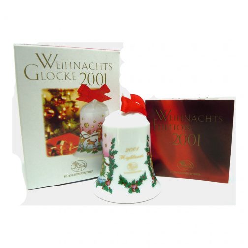 Weihnachts-Glocke 2001 Porcelain Christmas Bell - Image 3