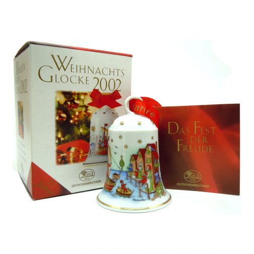 Weihnachts-Glocke 2002 Porcelain Christmas Bell - Image 3