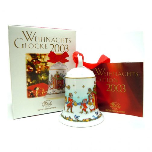 Weihnachts-Glocke 2003 Porcelain Christmas Bell - Image 2