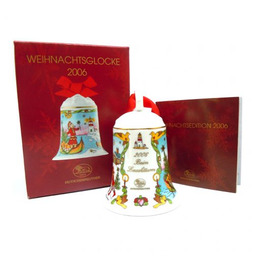 Weihnachts-Glocke 2006 Porcelain Christmas Bell - Image 4