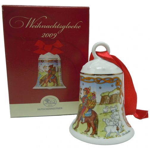 Weihnachts-Glocke 2009 Porcelain Christmas Bell - Image 3