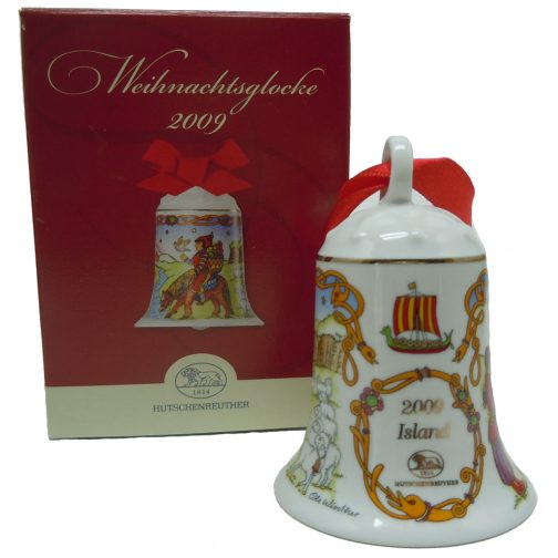 Weihnachts-Glocke 2009 Porcelain Christmas Bell - Image 4