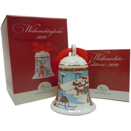 Weihnachts-Glocke 2010 Porcelain Christmas Bell - Image 2