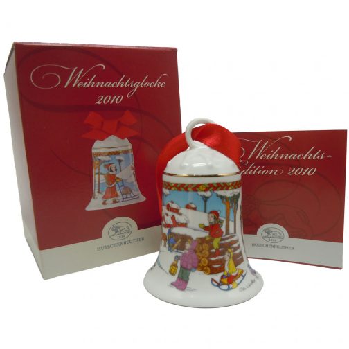 Weihnachts-Glocke 2010 Porcelain Christmas Bell - Image 3