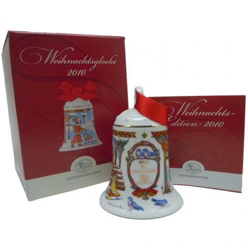 Weihnachts-Glocke 2010 Porcelain Christmas Bell - Image 4