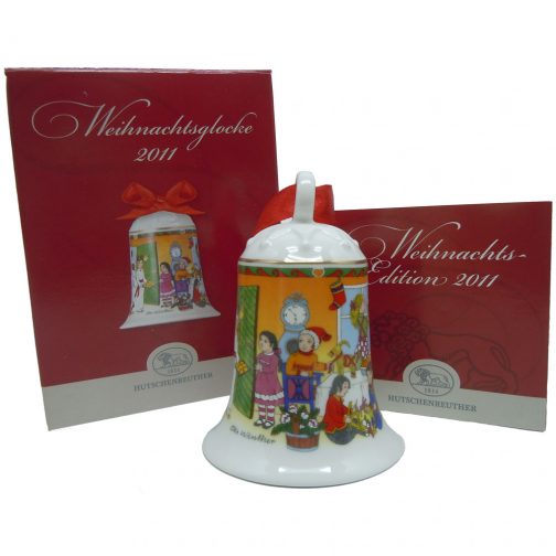 Weihnachts-Glocke 2011 Porcelain Christmas Bell - Image 2