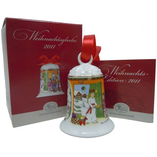 Weihnachts-Glocke 2011 Porcelain Christmas Bell - Image 3