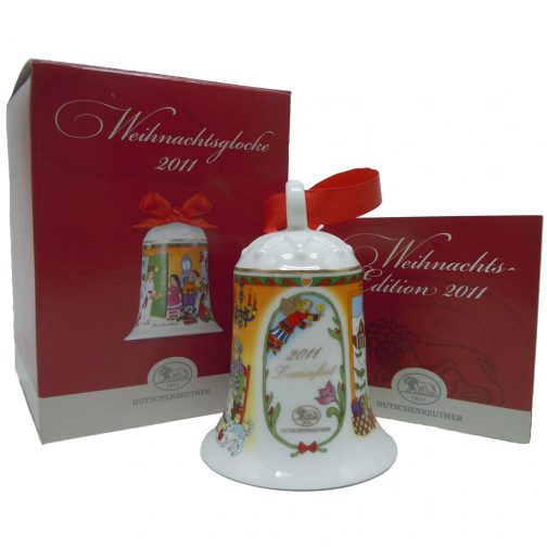Weihnachts-Glocke 2011 Porcelain Christmas Bell - Image 4