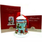 Weihnachts-Glocke 2015 Porcelain Christmas Bell - Image 4