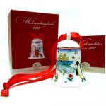 Weihnachts-Glocke 2017 Porcelain Christmas Bell - Image 2