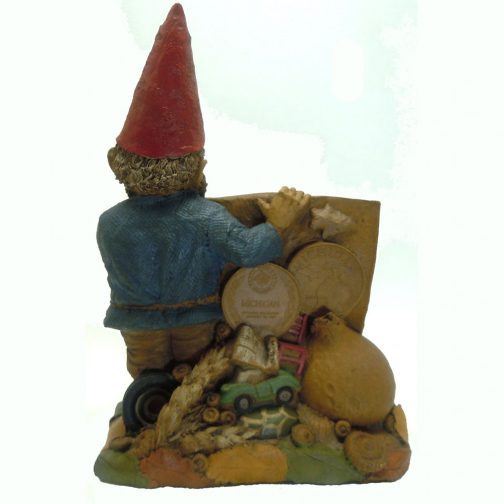 Tom Clark Gnome "Michigan" with Certificate of Authenticity - Image 3