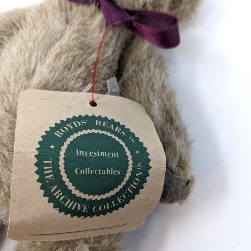 Boyds Bears #1364 Jointed Plush Bear with Tag - Image 5