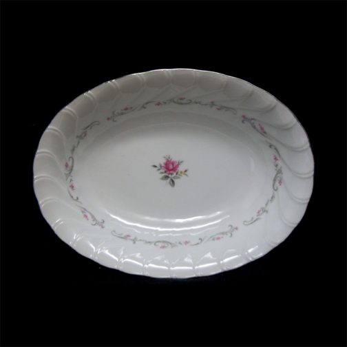 Fine China of Japan Royal Swirl Oval Vegetable Bowl