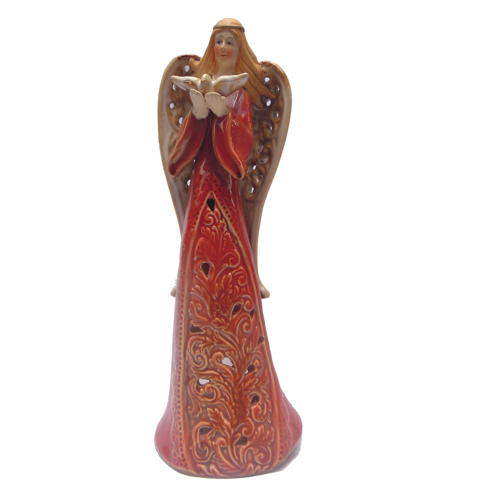 Angel Candle Burner Figurine