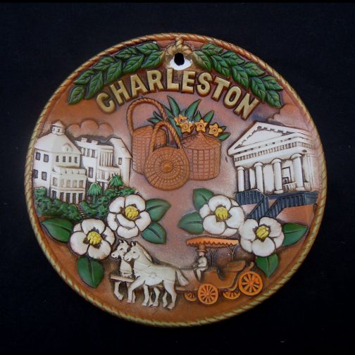 Charleston SC Plate Front