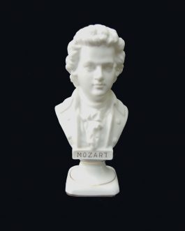 Mozart Bust Statue Figurine