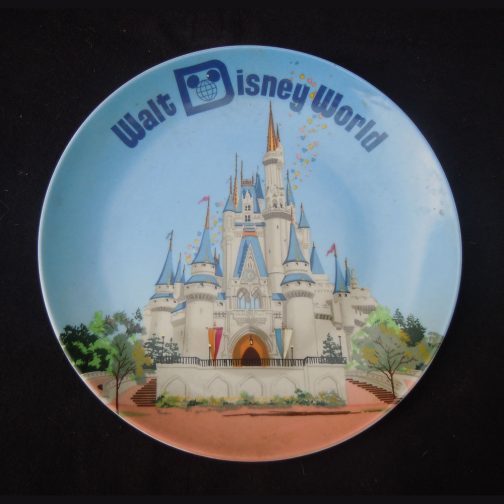 Walt Disney World Plate Front